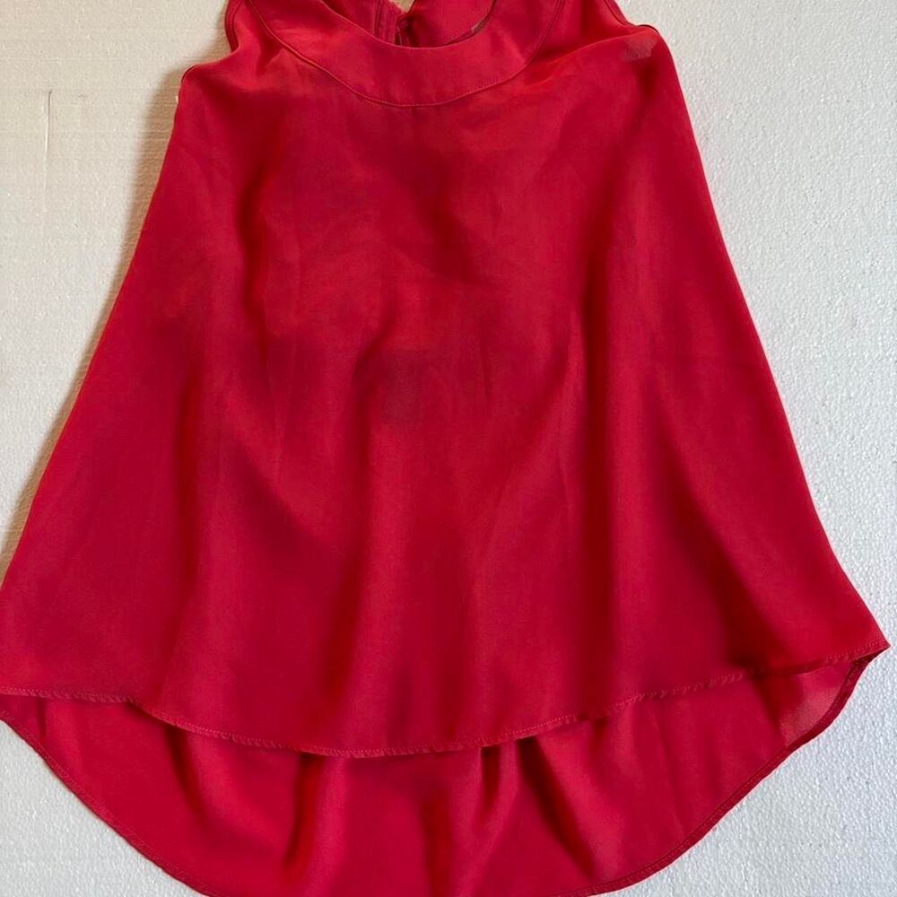Bke Women's Red and Pink Blouse